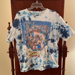 Tye dye Street Fighter t shirt